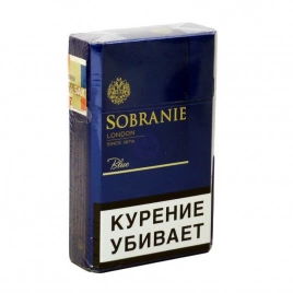 Сигареты Sobranie синие МРЦ 228-00 МТ