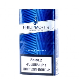Сигареты PHILIP MORRIS Compact Blue (СОЮЗ АПОЛЛОН) МРЦ 149-00 МТ