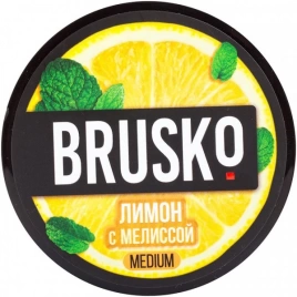 Смесь кальянная Brusko 50гр Лимон с мелиссой Medium