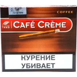 Сигариллы Cafe Creme Coffee 10*10*30 Картон