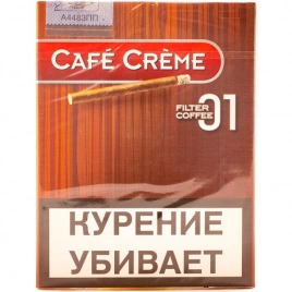 Сигариллы CAFE CREME COFFEE*8*10*30 (FILTER 01)