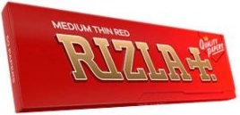 Бумага для самокруток Rizla+ Medium Thin Red (50л.)