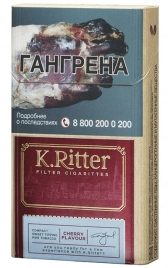 Сигариты с фильтром K. Ritter Cherry Flavour компакт (РРЦ 190) МТ