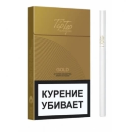 Сигареты Tip Top Gold Ultraslims 5.4/100 МРЦ149-00 МТ
