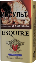Сигареты ESQUIRE GOLDEN TITLE KS МРЦ160-00