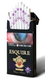 Сигареты ESQUIRE PURPLE TITLE COMPACT МРЦ129-00
