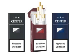 Сигареты Center Super Slims Blue МРЦ 170-00 МТ