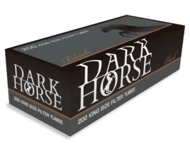 Гильзы сигаретные DarkHorse Black*200