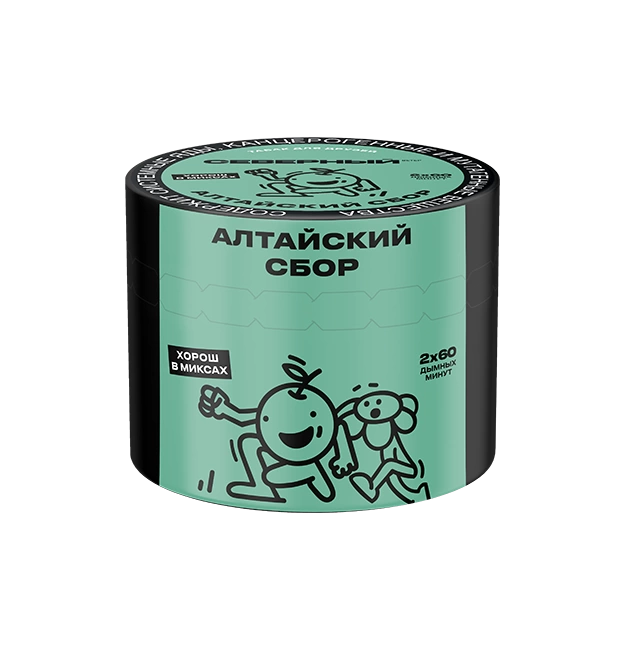 Табак Ветер Северный 40гр (Алтайский Сбор) пластик МТ фото 1