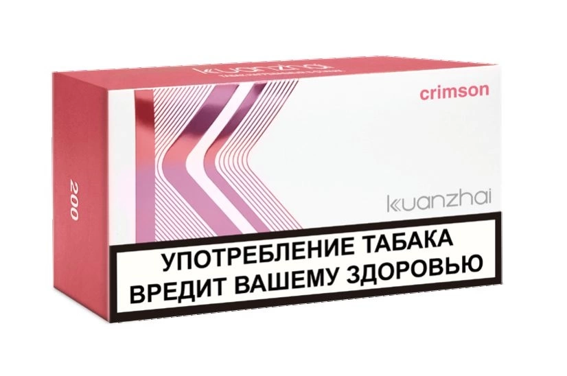 Табак нагреваемый в стиках KUANZHAI CRIMSON (сладкий арбуз) МТ фото 1