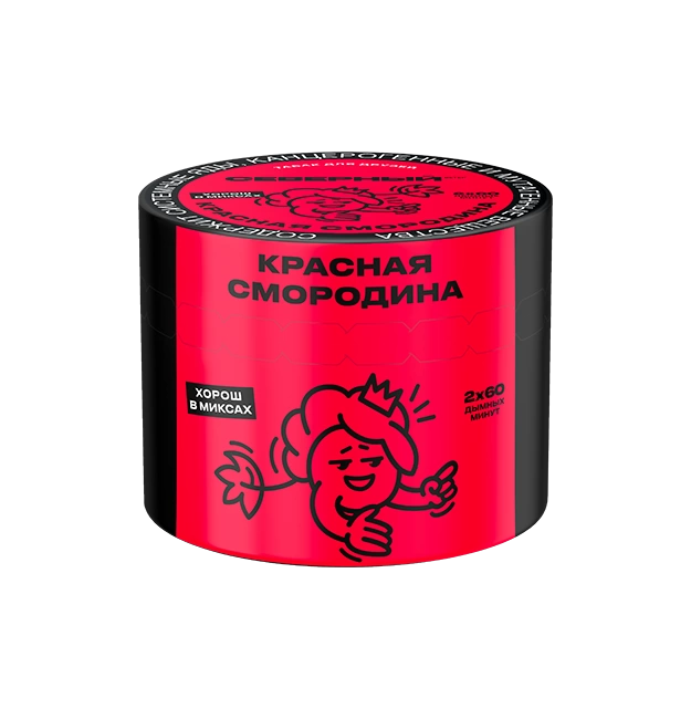 Табак Ветер Северный 40гр (Красная Смородина) пластик МТ фото 1