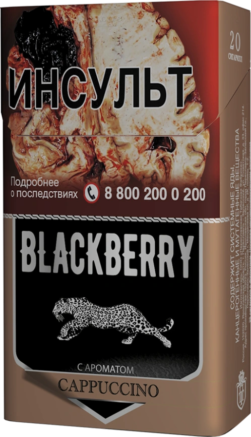 Сигариллы Blackberry CAPPUCCINO (20шт) фото 1