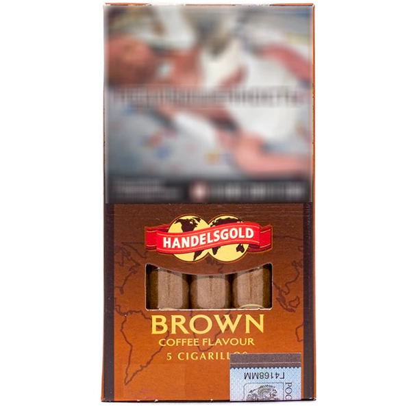 Сигариллы Handelsgold Coffee Brown Cigarillos*5 МТ фото 1