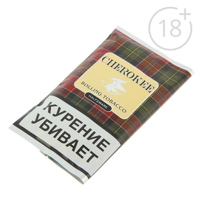 Курительный табак CHEROKEE Халфзваре шаг, кисет 25г фото 1