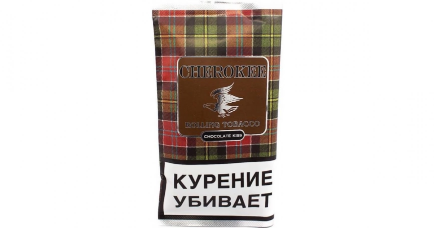 Курительный табак CHEROKEE Чоколэт кисс, кисет 25г фото 1