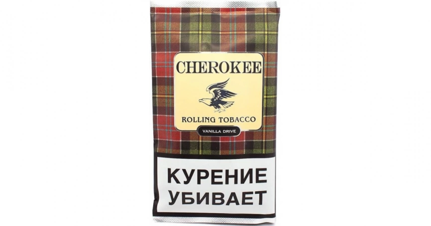 Курительный табак CHEROKEE Ванила драйв, кисет 25г фото 1