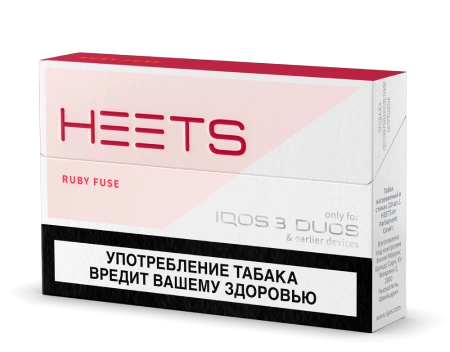 Табак нагреваемый "HEETS from Parliament Ruby Fuse" MТ фото 1