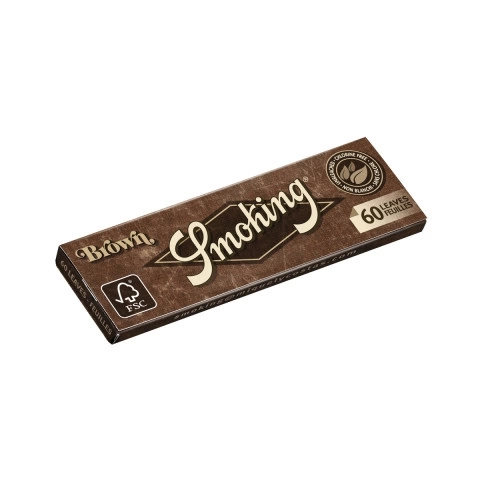 Бумага для самокруток SMOKING REGULAR  BROWN*60*50 фото 1